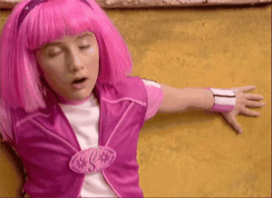 Stephanie de Lazy Town gif animado