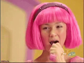 Stephanie de Lazy Town gif animado