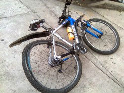 Bici atropellada Bici atropellada