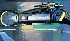 Blade Runner - Spinner drawing Blade Runner - Spinner drawing